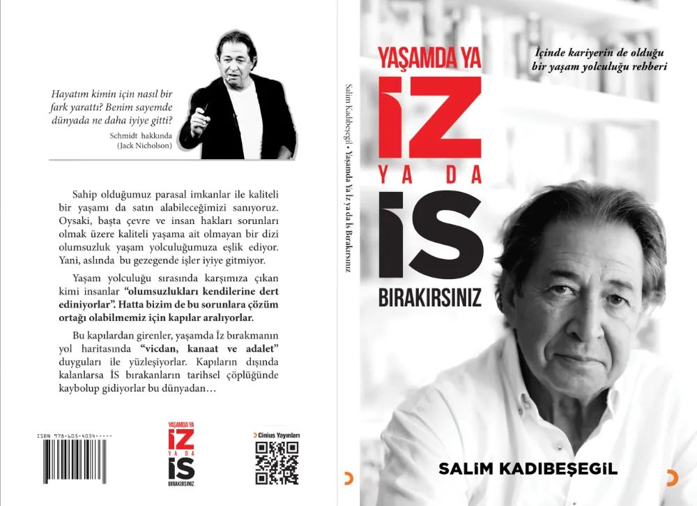 ‘Yaşamda ya İZ bırakırsınız ya da İS’  okurlarıyla buluşuyor