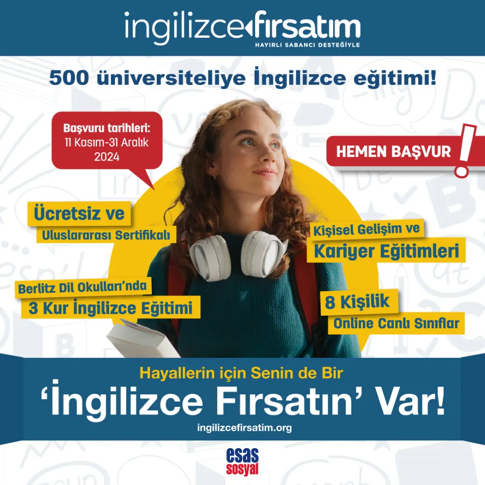 ESAS SOSYAL 500 GENCE DAHA İNGİLİZCE FIRSATI SUNACAK 