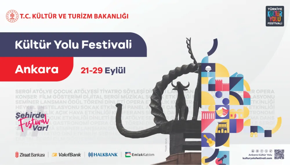 ANKARA KÜLTÜR YOLU FESTİVALİ 21 EYLÜL’DE BAŞLIYOR