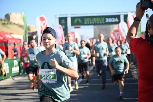 9. GELİBOLU MARATONU’NDA 21 ÜLKEDEN 3 BİNDEN FAZLA SPORCU YARIŞTI