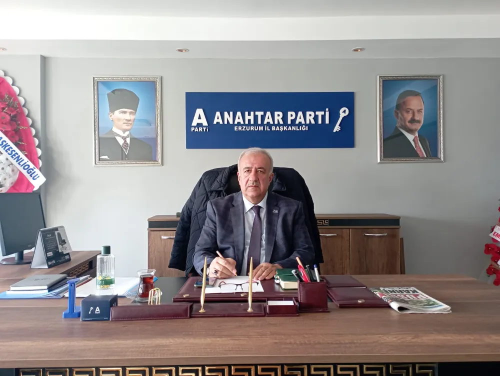 Anahtar Parti Erzurum İl Başkanı Mensur Durmuş, neden A parti niçin kuruldu? 