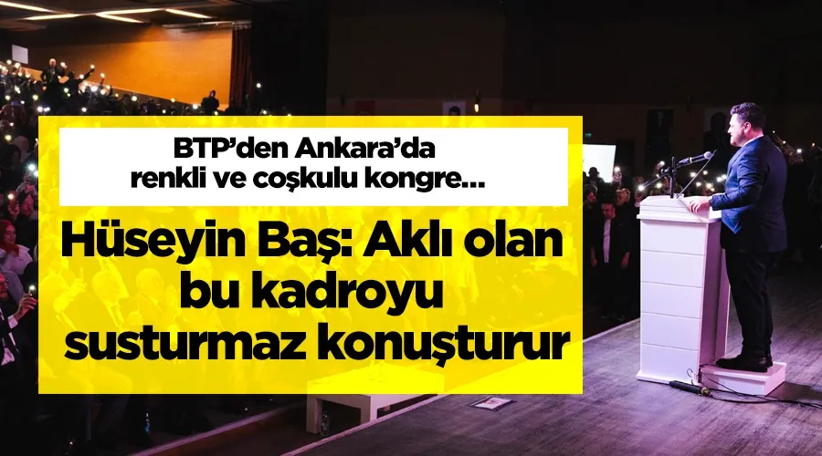 BTP lideri Hüseyin Baş, Sezai Karakoç’un şiirini okudu