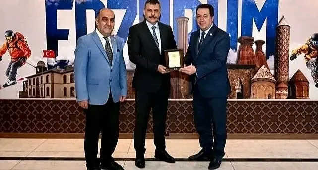 DAGF ve DAGC Başkanlarından Vali Çiftçi’ye İade-i Ziyaret