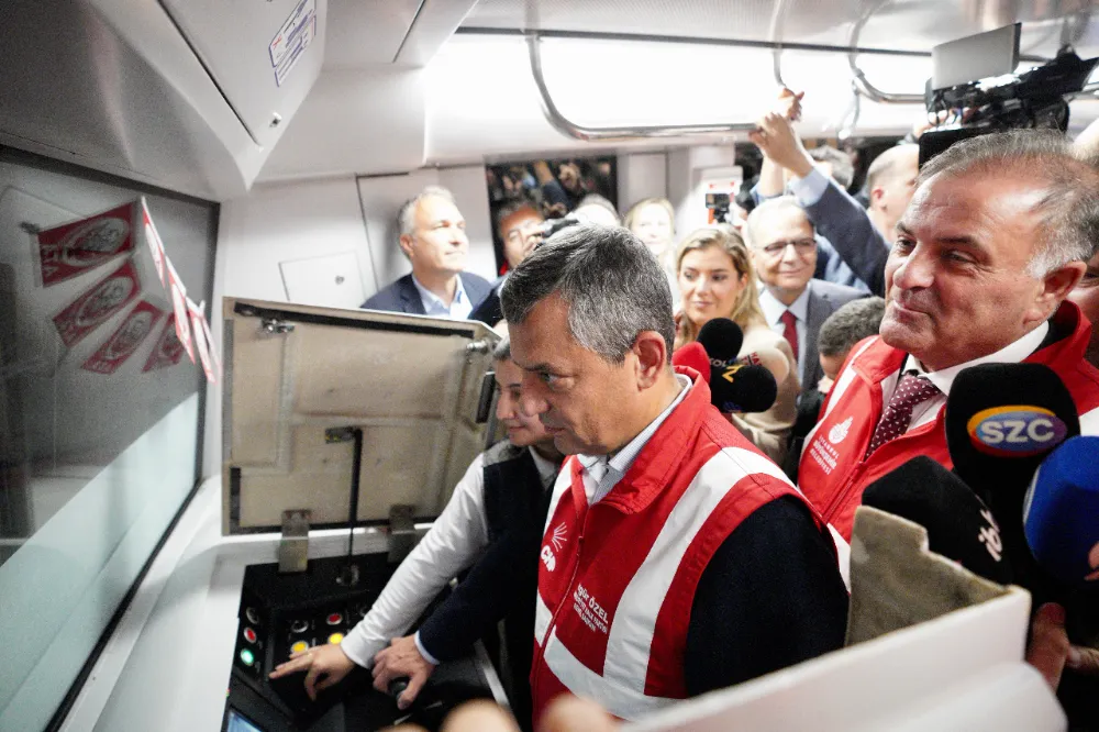 ÇEKMEKÖY–SANCAKTEPE-SULTANBEYLİ METRO HATTININ İKİNCİ ETABININ TEST SÜRÜŞÜNÜ YAPTI 
