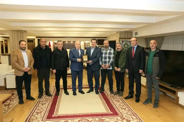 DAGC’den Büyükşehir Belediye Başkanı Mehmet Sekmen’e Ziyaret