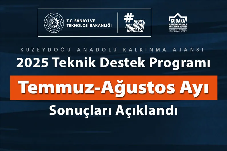 KUDAKA TEKNİK DESTEK PROGRAMI 4. DÖNEM SONUÇLARI AÇIKLANDI