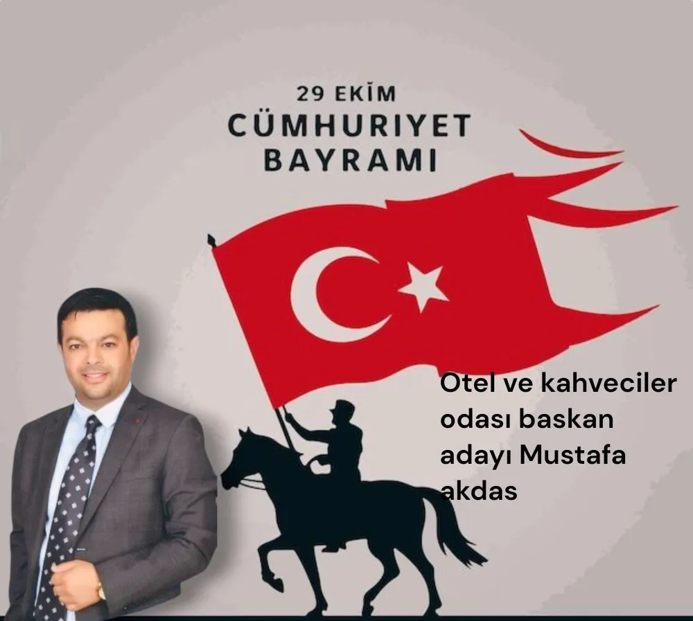 Başkan adayı Akdaş, 29 Ekim’in Türk milletinin kahramanlık destanının simgesi olduğunu belirterek şu ifadeleri kullandı