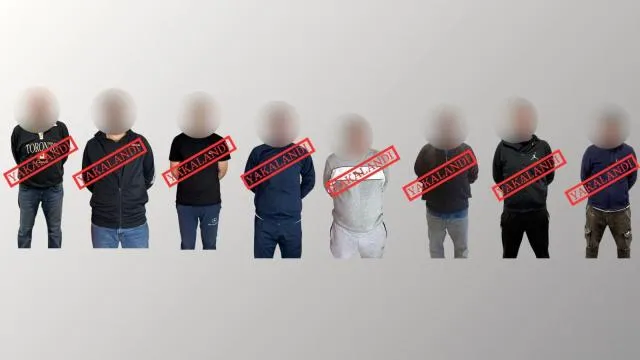 Kırmızı bülten ve ulusal seviyede aranan 8 suçlu Türkiye