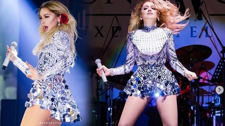 Hadise, Kıbrıs’ta büyüledi
