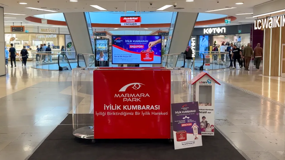 Marmara Park AVM’de İyilikler Birikmeye Devam Ediyor