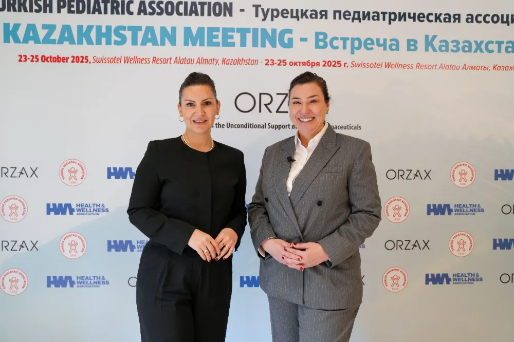 Türk Pediatri Kurumu ve Orzax’tan Kazakistan’da Güç Birliği