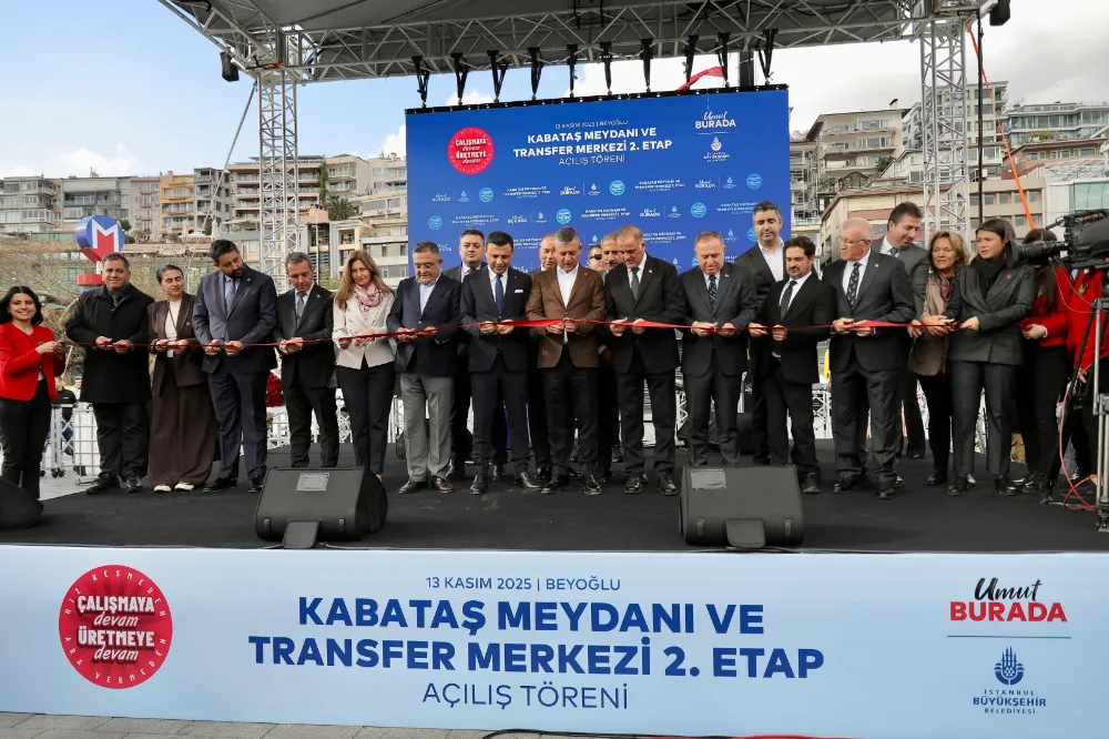KABATAŞ TRANSFER MERKEZİ’NİN TAMAMI HALKA AÇILDI 