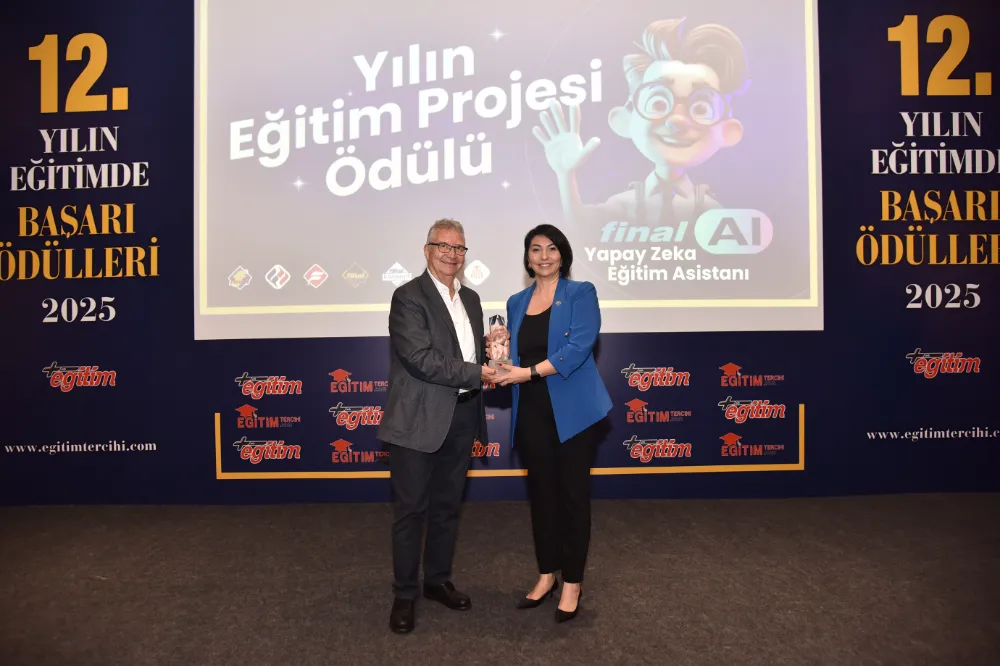  Final AI, Yılın Eğitim Projesi Ödülü’ne layık görüldü 