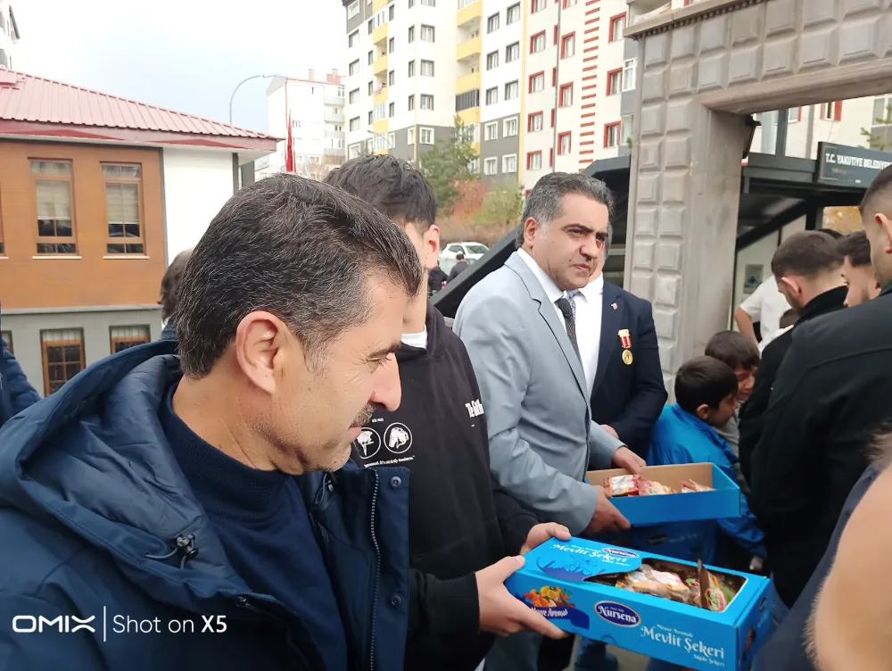 Başkan Demir Şehitlerimize mevlid okuttu 