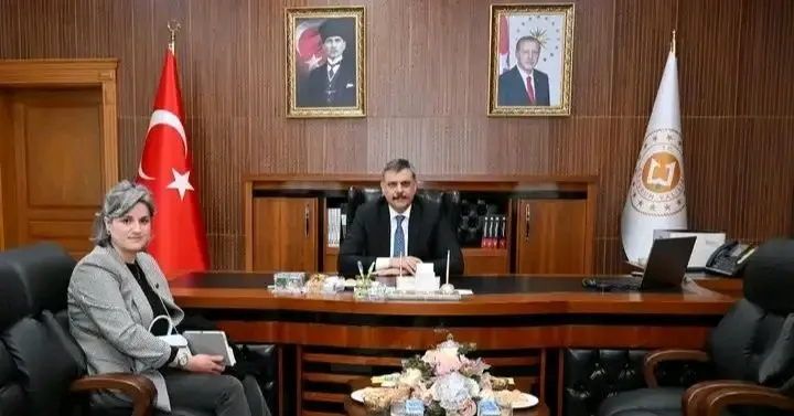 Muhtar Şeyda Ateş’ten Vali Mustafa Çiftçi’ye Ziyaret