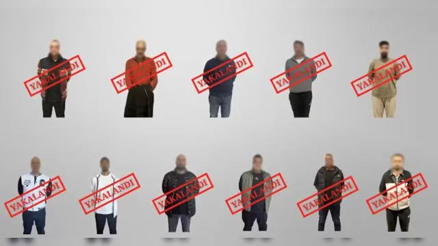 Interpol destekli operasyon: 11 kaçak Türkiye’ye teslim edildi