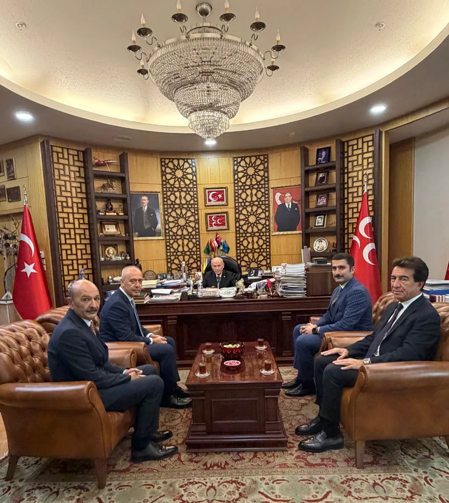 Türkiye Bisiklet Federasyonu’ndan MHP Genel Başkanı Devlet Bahçeli’ye Ziyaret