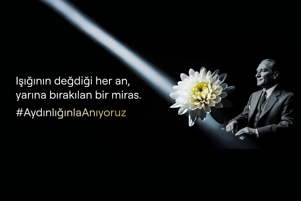 Turknet, Atatürk’e En Sevdiği Çiçek Kasımpatı ile Teşekkür Ediyor   