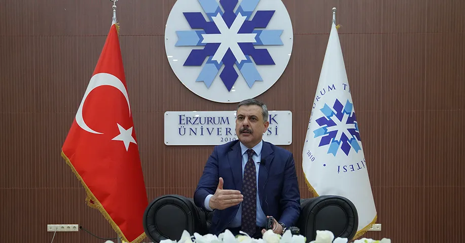 Erzurum Valisi Mustafa Çiftçi, Erzurum Teknik Üniversitesi Öğrencileri ile Buluştu