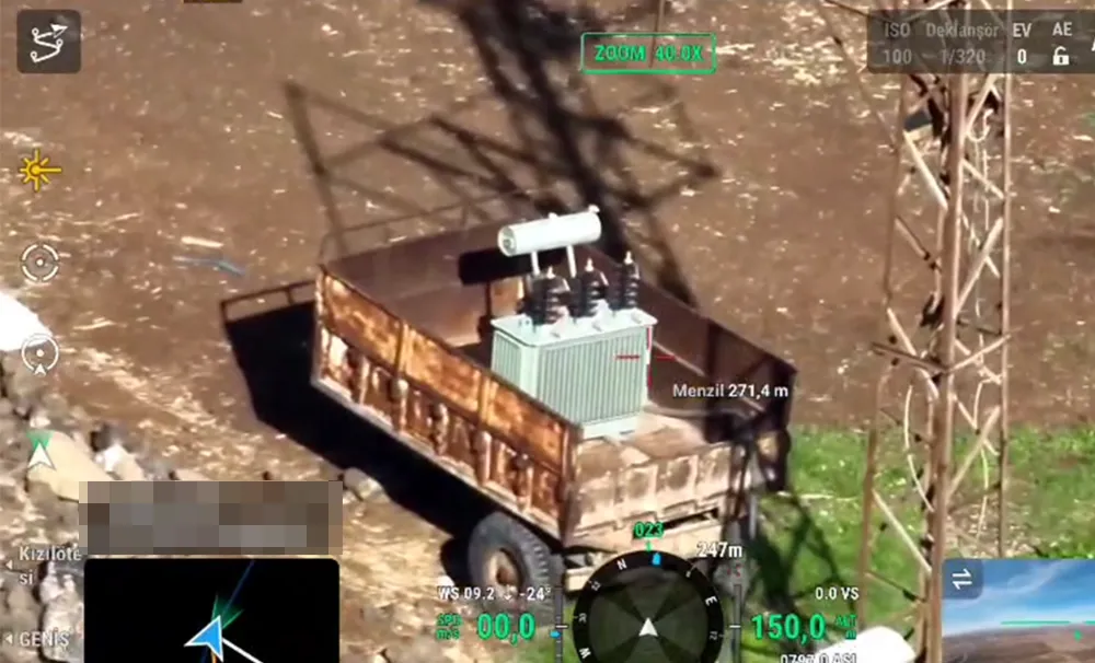 Dicle Elektrik Mobil Kaçak Trafolar Dronlardan Kaçamadı 