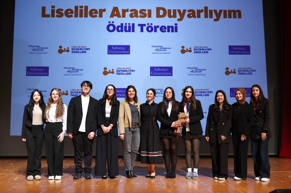 Sabancı Üniversitesi, Toplumsal Duyarlılığa   Katkı Sunan Liseli Gençleri Ödüllendirdi 