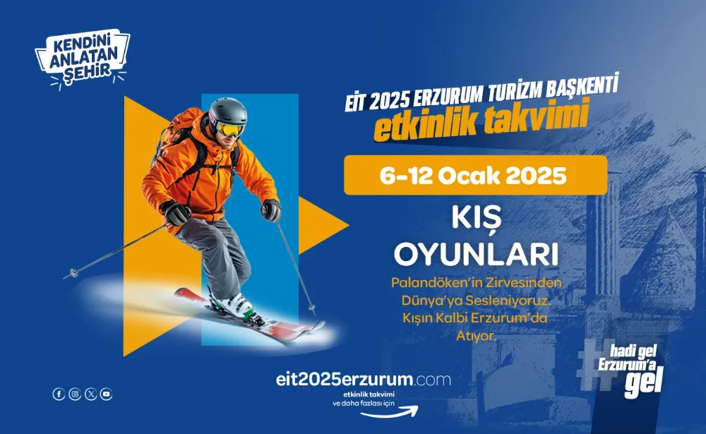 Erzurum FIS Dünya Snowboard Kupası’na ev sahipliği yapıyor.