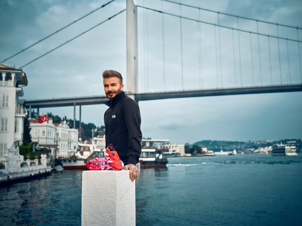  İstanbul’dan David Beckham Geçti  David Beckham adidas Predator efsanesi için İstanbul’daydı