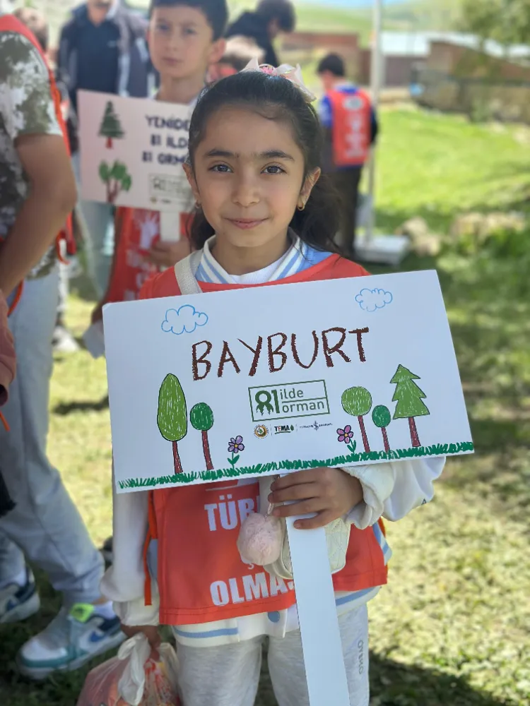 “81 İlde 81 Orman” Projesi Bayburt’ta 