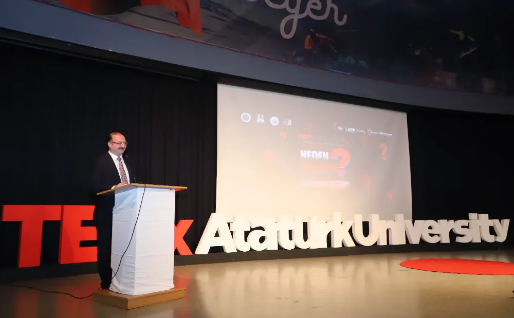 TEDXATATÜRKUNİVERSİTY ETKİNLİĞİ “NEDEN OLMASIN?” TEMASIYLA GERÇEKLEŞTİ