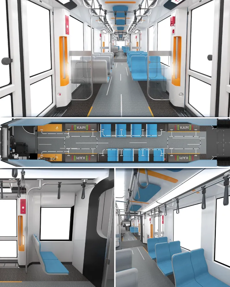 TRAM34 YERLİ RAYLI SİSTEM ÜRETİMİ SÜRÜYOR 