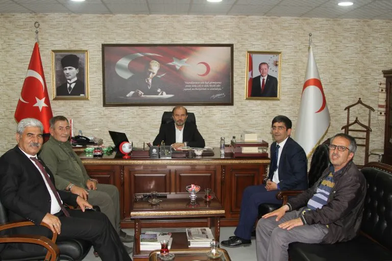 AEBD Başkanı Papağan, Kızılay Başkanı Dr.Bekmez’i ziyaret etti