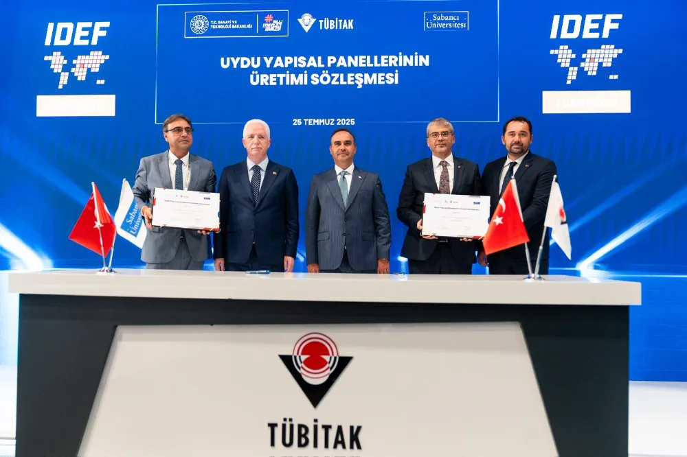 Sabancı Üniversitesi ve TÜBİTAK UZAY,  Uydu Panellerinin Üretimi İçin Güçlerini Birleştirdi