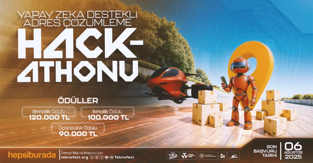 TEKNOFEST Yapay Zeka Destekli Adres Çözümleme Hackathon Yarışması Başvuruları Devam Ediyor    