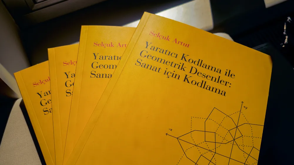 Selçuk Artut’un Sanat, Matematik ve Teknolojiyi Buluşturan Yeni Kitabı Çıktı 