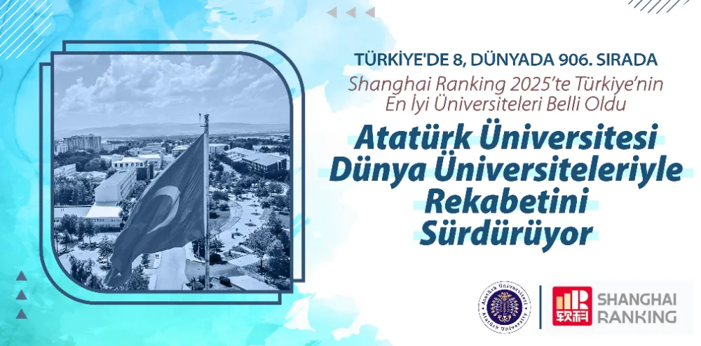 SHANGHAİ RANKİNG 2025’TE TÜRKİYE’NİN EN İYİ ÜNİVERSİTELERİ BELLİ OLDU