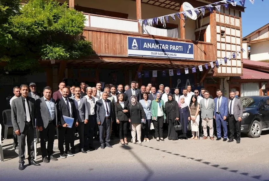 Anahtar Parti Olur İlçesi 1. Olağan Kongresi Gerçekleştirildi