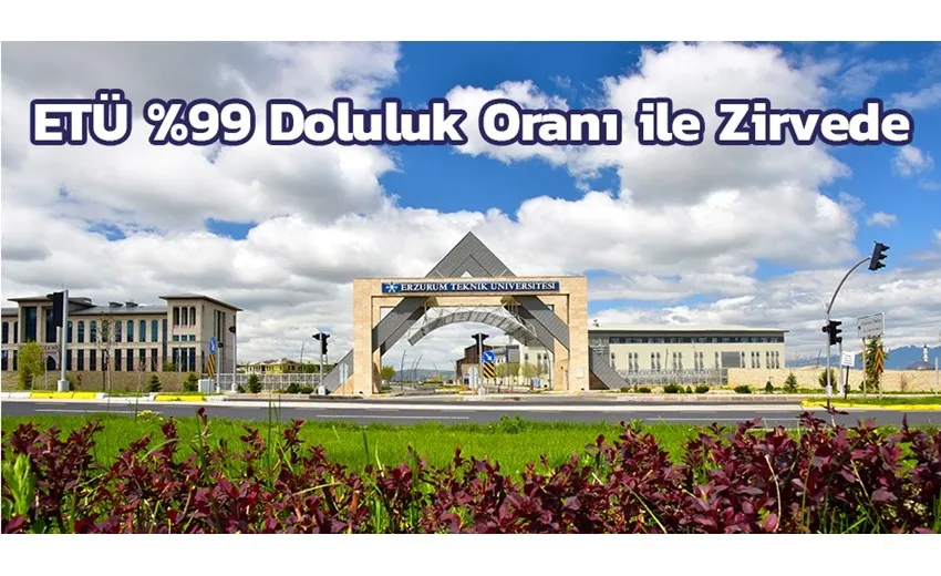 ETÜ %99 Doluluk Oranı ile Zirvede