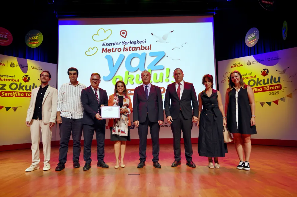 METRO İSTANBUL YAZ OKULU 4. DÖNEM MEZUNLARINI VERDİ 