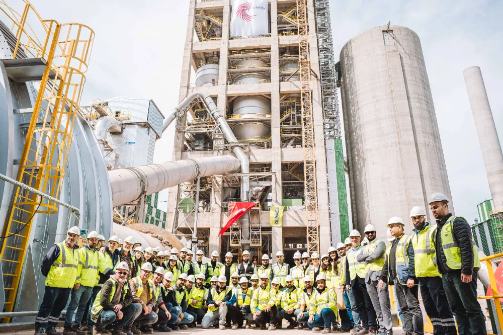 SİNTEK GROUP İZ BIRAKTI: BURSA ÇİMENTO MODERNİZASYON PROJESİ
