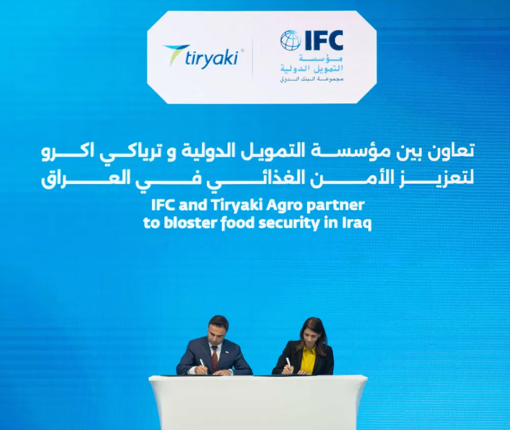 Tiryaki, IFC iş birliğiyle Irak