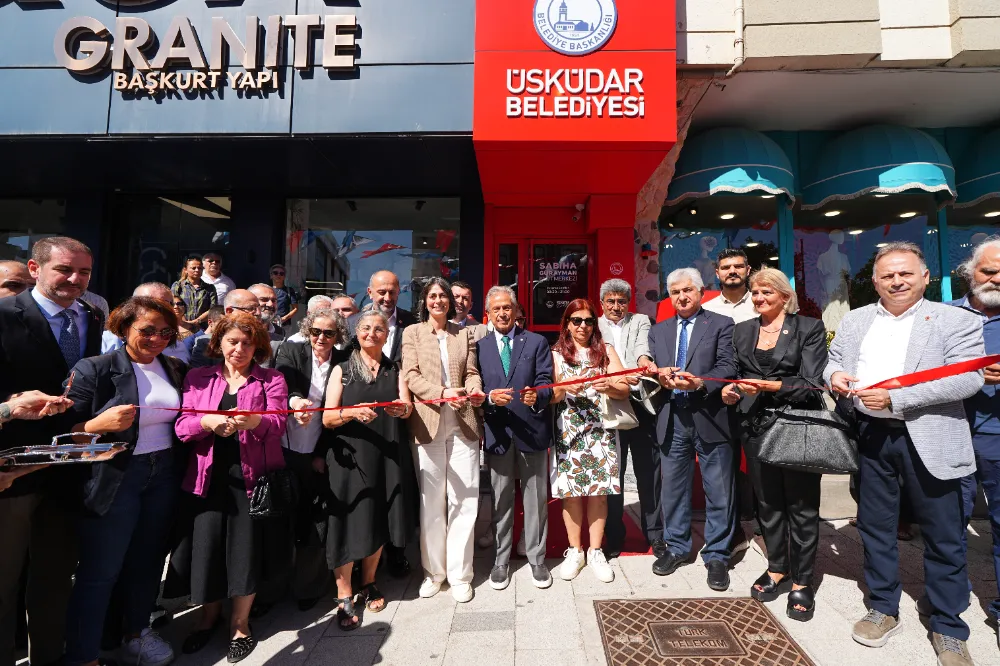 ÜSKÜDAR’DA “SABİHA GÜRAYMAN ETÜT MERKEZİ VE KÜTÜPHANESİ” AÇILDI 